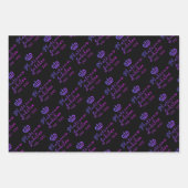 Feuille papier d'enveloppement de monarchie de jub (Devant 2)