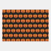 Feuille papier d'enveloppement Motif d'Halloween (Devant)