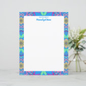 Feuille papier encadrée Fiesta non doublée (Debout devant)