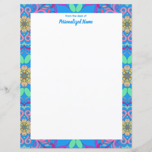 Feuille papier encadrée Fiesta non doublée