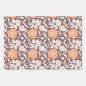 Feuille papier Motif Bouquet de jardin (Devant 3)