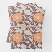 Feuille papier Motif Bouquet de jardin (En situation)