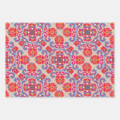 Feuille papier Motif d'enveloppement d'art populai (Devant)