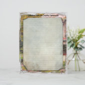 Feuille papier My Country Farmhouse 8.5x11 (Debout devant)