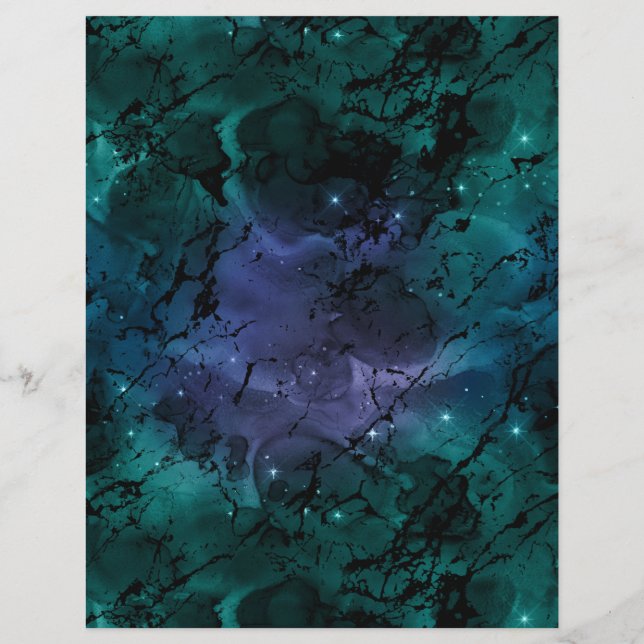 Feuille papier papier pour bloc-notes en marbre Tu (Dos)