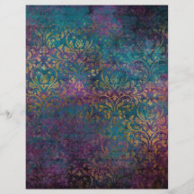 Feuille papier papier pour le bloc-notes Peacock A