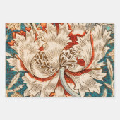 Feuille plat de papier d'enveloppement William Mor (Devant 3)