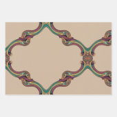 Feuille plat unique Motif de papier d'enveloppemen (Devant 2)