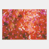 Feuille plat Valentine Reds Wrapper Papier Jeu de  (Devant)