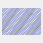 Feuille plate de 3 Jeu de 3 feuilles Plat Lavender (Devant 3)