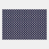 Feuille plate de papier de recouvrement géométriqu (Devant)