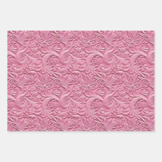 Feuille rose (Devant)