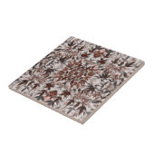 Feuille Sacré Bambou 2 Carreaux Kaleidoscope (Côté)