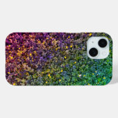 Feuille texturé coloré coque iphone (Verso (horizontal))