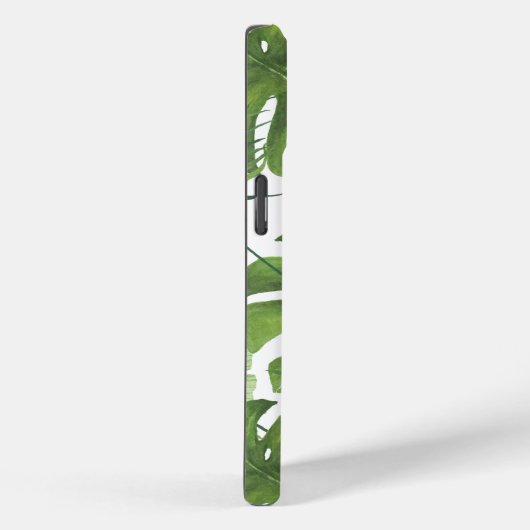 Feuille tropical iPhone 15 Coque (Verso / Droite)