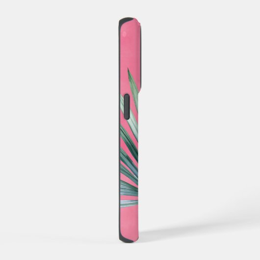 Feuille tropicale rose verte (Côté droit)