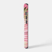 Feuille tropicale rose verte (Côté gauche)