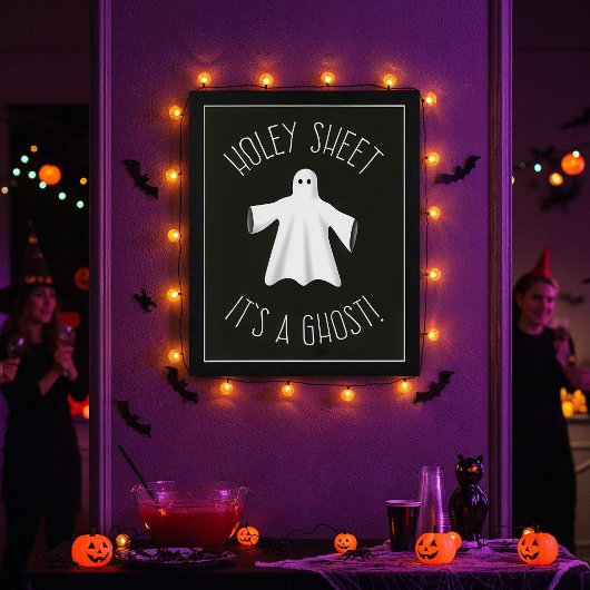 Feuille trouée c'est un fantôme - Affiche d'Hallow