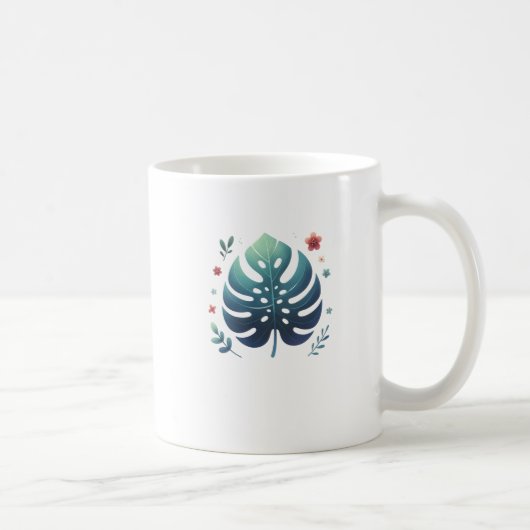 feuille verte pour les tasses (Droite)