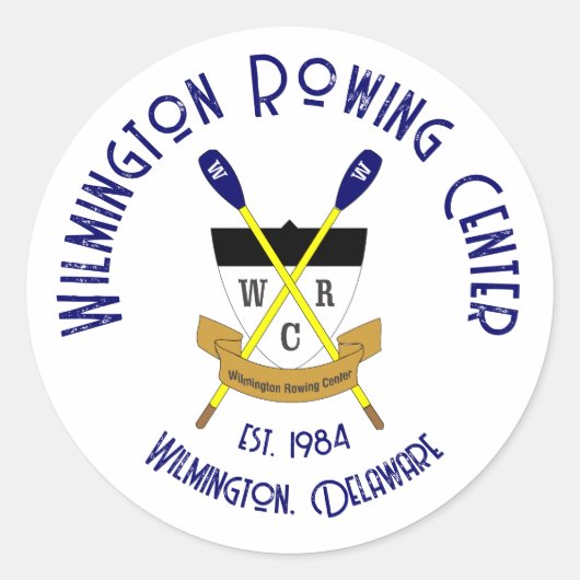 Feuille WRC de gros autocollants en papier rond - (Devant)