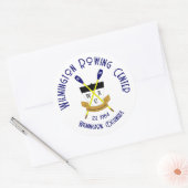 Feuille WRC de gros autocollants en papier rond - (Enveloppe)