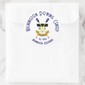 Feuille WRC de gros autocollants en papier rond - (Sac)