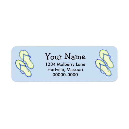 Feuilles à feuilles colorées 2 Étiquettes d'adress (Devant)