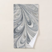 Feuilles Abstraits 2 serviettes de bain (Serviette à main)