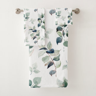Feuilles aquarelle