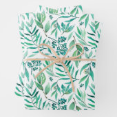 Feuilles aquarelle (En situation)