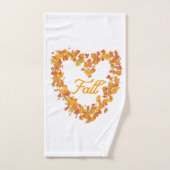 Feuilles automnales (Serviette à main)