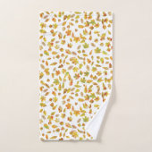 Feuilles automnales d'automne (Serviette à main)