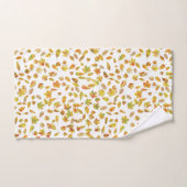 Feuilles automnales d'automne (Serviette à main)