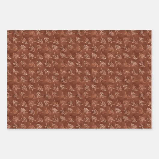 Feuilles automnales rustiques (Devant 2)