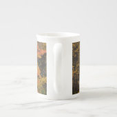 Feuilles automnales Tulip Poplar Mug (Dos)