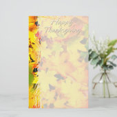 Feuilles Automne 7 Bons thanksgivings Papeterie (Debout devant)