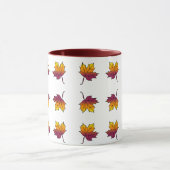 Feuilles Automne Mug saison automne (Centre)