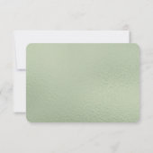 Feuilles bohémiennes RSVP (Dos)