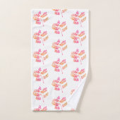 Feuilles couchers de soleil (Serviette à main)