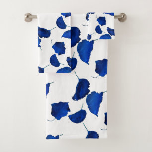 Feuilles d'abricot bleu néon