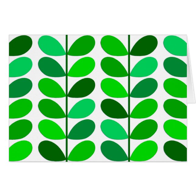 Feuilles danois du milieu du siècle, Emerald et Li (Devant Horizontal)