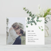 Feuilles d'aquarelle enregistrer la carte photo da (Debout devant)