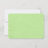 Feuilles d'aquarelle RSVP (Dos)