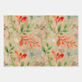 Feuilles d'aquarelle vintages (Devant 2)