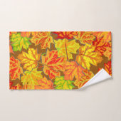 Feuilles d'automne (Serviette à main)
