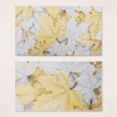 Feuilles d'automne (Devant & derrière)