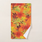 Feuilles d'automne (Serviette à main)