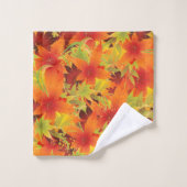 Feuilles d'automne (Gant de toilette)