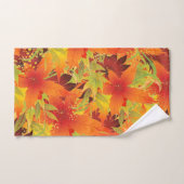 Feuilles d'automne (Serviette à main)