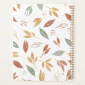 Feuilles d'automne abstraites modernes Bohème mini (Dos)